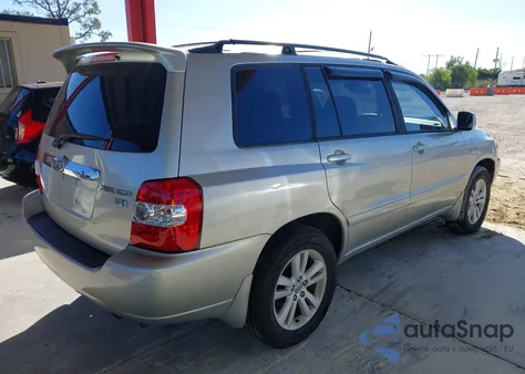 2006 Toyota Highlander Hybrid V6 z USA, uszkodzony, nr VIN JTEDW21A560011826